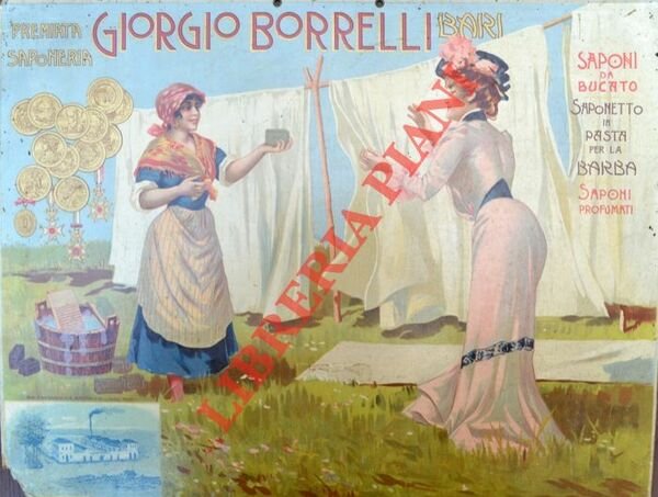 Premiata Saponeria Giorgio Borrelli. Bari. Saponi dfa bucato. Saponetto in …