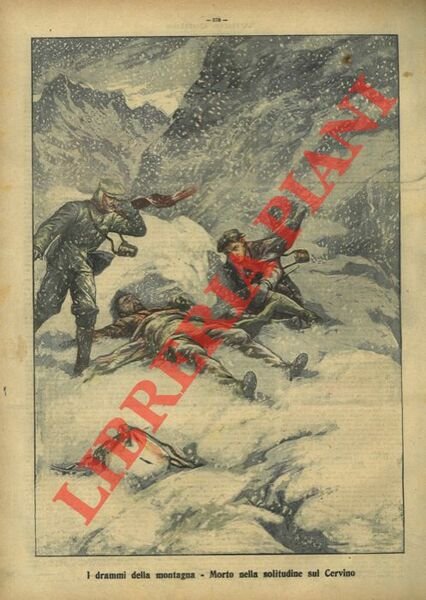 I drammi della montagna. Morto nella solitudine sul Cervino. | Immagine Gallery 1