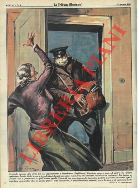 Sentendo suonare alla porta del suo appartamento a Manchester (Inghilterra) …