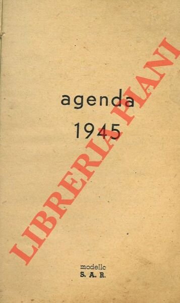 Agendina 1945.