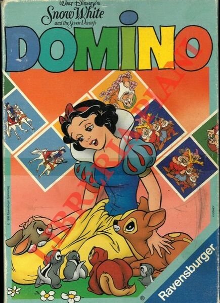 Domino. Biancaneve e i sette nani (Snow White and the Seven Dwarfs).