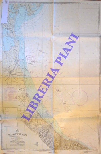 Mare Adriatico. Italia. Da Pesaro al Po di Goro.