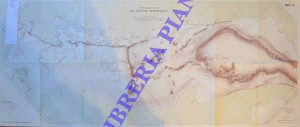 Sea bottom morphology. (Mare Adriatico : Venezia/Trieste a Brindisi/Durres.)