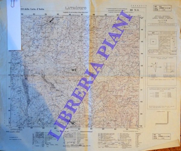 Latronico. F° 211 III N.O.