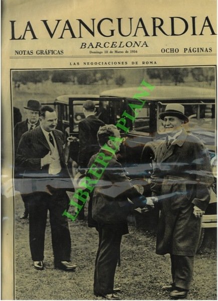 La vanguardia. Notas graficas.