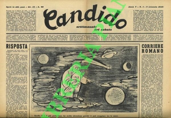 Candido. Settimanale del sabato.