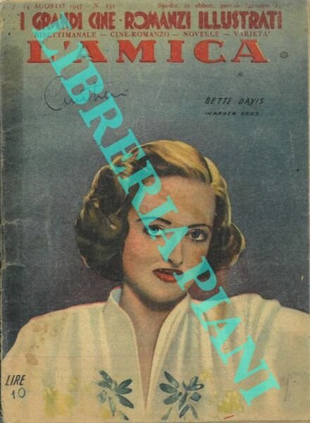 L'amica. Bette Davis.