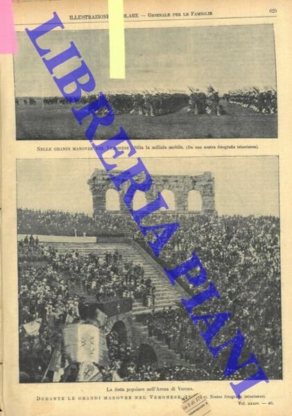 Le grandi manovre nel Veronese. | Immagine principale