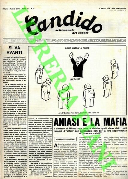 Candido. Settimanale del sabato. 1976.