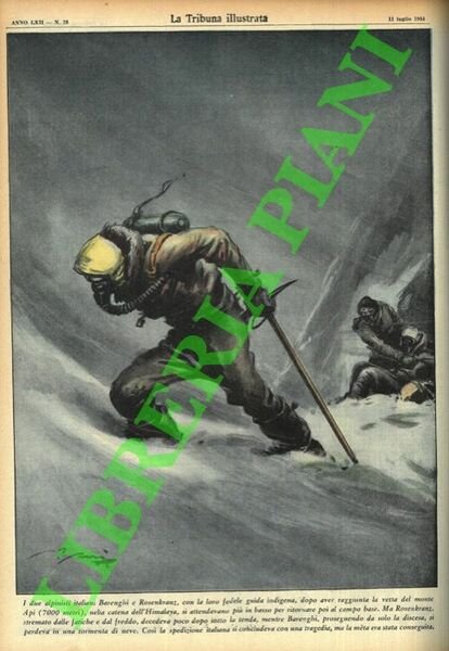 I due alpinisti italiani Barenghi e Rosenkranz, con la loro … | Immagine principale