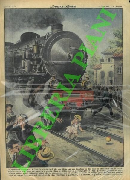 Bambina che rischiava di essere investita da un treno salvata …