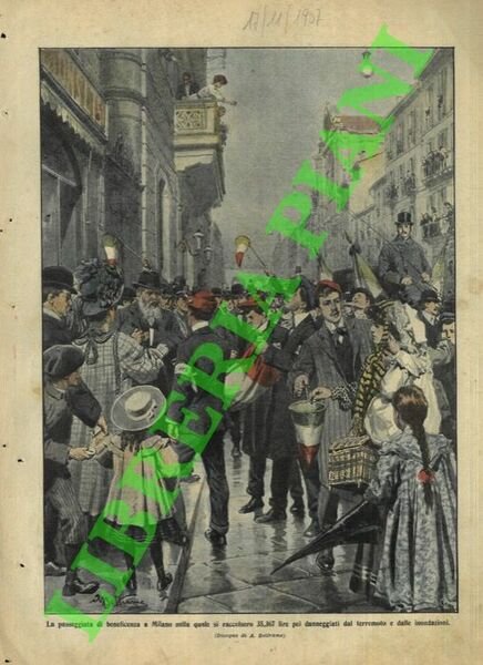 Offerte di beneficenza per le strade di Milano in aiuto …