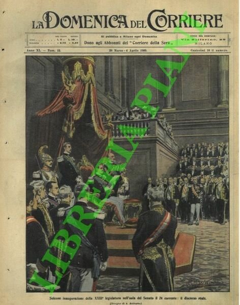 Il discorso reale per la solenne inaugurazione della 23a legislatura …