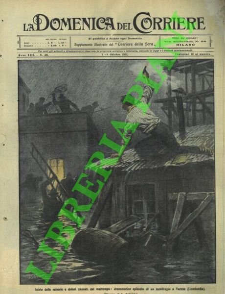 Nubifragio allagamenti, la popolazione chiede aiuto dai tetti delle case.