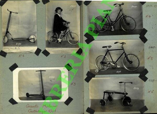 Catalogo di giochi per l'infanzia.