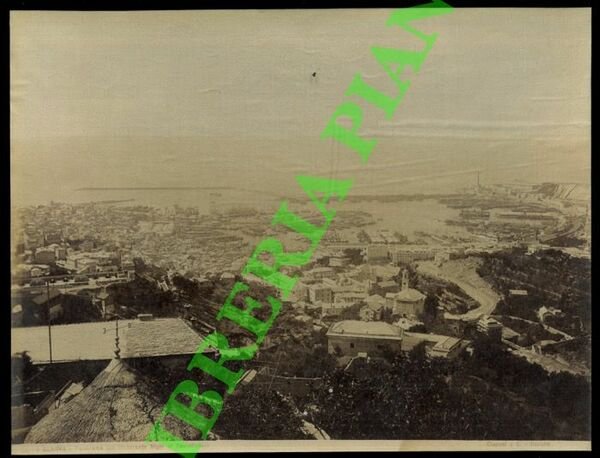 Genova. Panorama dal Ristorante Righi al Castellaccio.