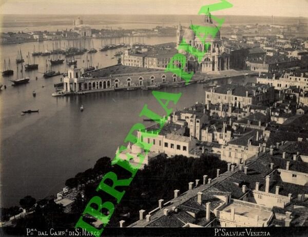 Venezia. Panorama dal Campanile di S. Marco.