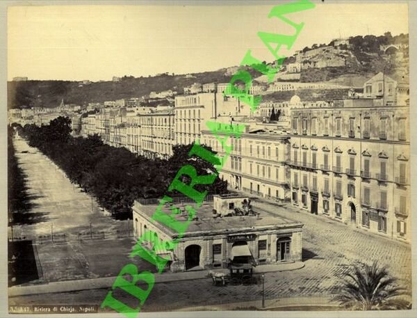 Napoli. Riviera di Chiaja.