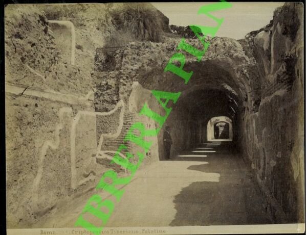 Roma. Criptoportico Tiberiano Palatino.