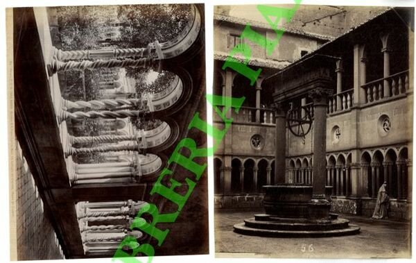 Roma. Chiostri . S. Paolo fuori le mura, S. Giovanni …