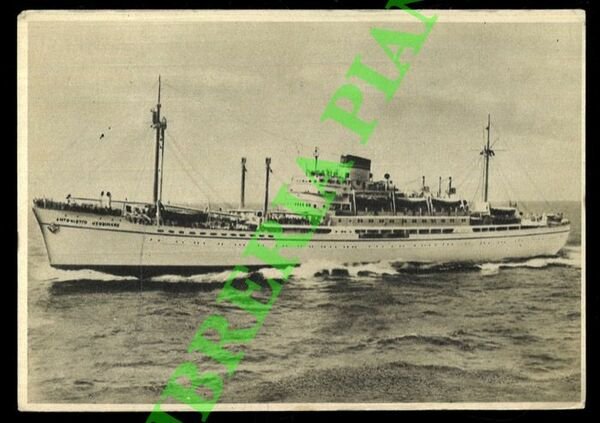 "Italia" Società di Navigazione. M/n "Antoniotto Usodimare"