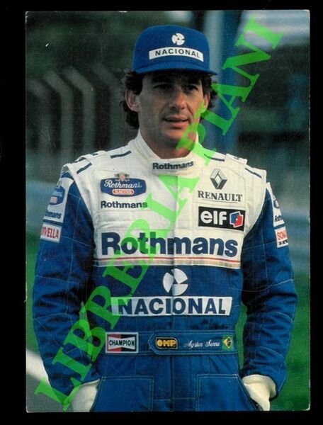 Ayrton Senna.