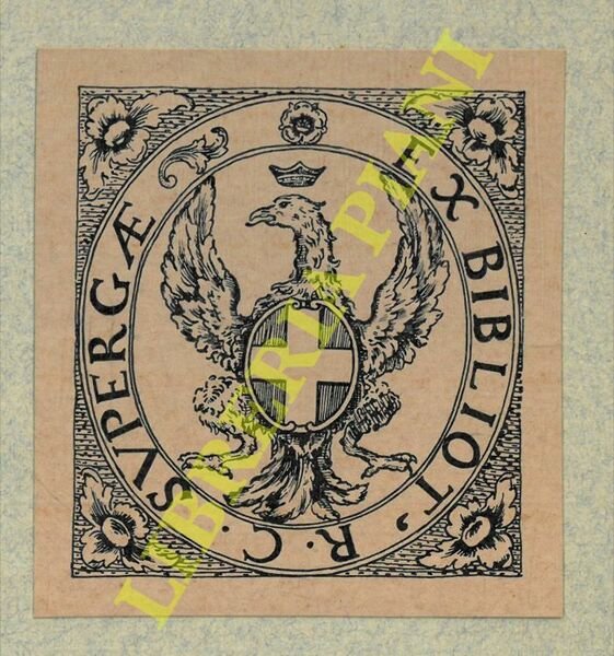 Ex libris : Bibliot. R,C. Supergae.