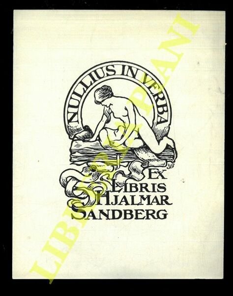 Ex libris : Tre foglietti con nudi di donne.