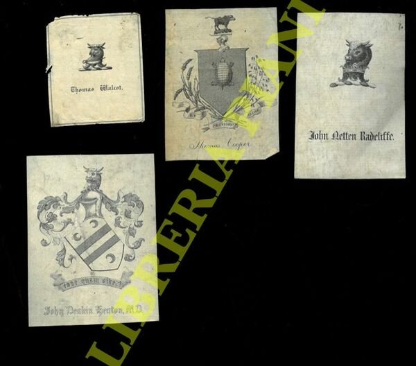 Ex libris : ARALDICA (inglesi : tori sopra lo stemma)