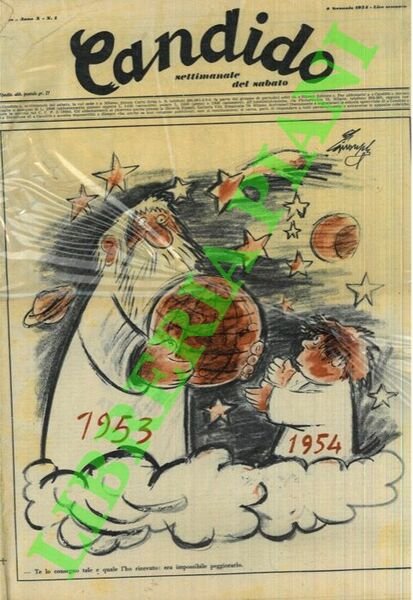 Candido. Settimanale del sabato. 1954.