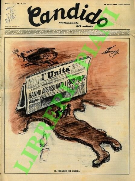 Candido. Settimanale del sabato. 1953.