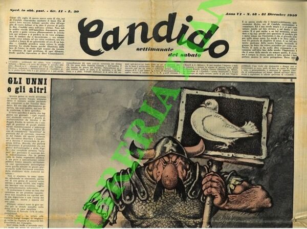 Candido. Settimanale del sabato. 1950.