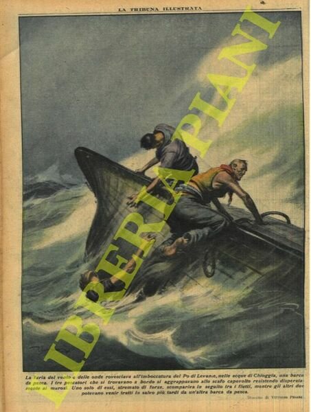 La furia del vento e delle onde rovesciava all'imboccatura del …