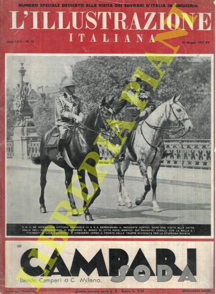 Visita dei sovrani italiani in Ungheria. Numero monografico de L'Illustrazione Italiana.