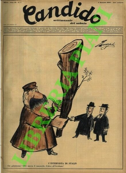 Candido. Settimanale del sabato. 1953.