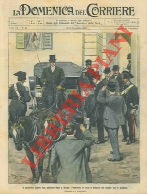 A Roma, scortato dai militi l'ex ministro Nasi si avvia … | Immagine Gallery 1