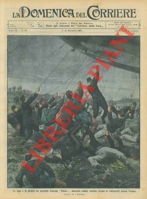 Oltre duecento soldati tentano invano di trattenere il dirigibile francese …