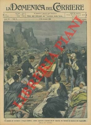 Terremoto: soldati superstiti e morenti del 22° fanteria che baciano …