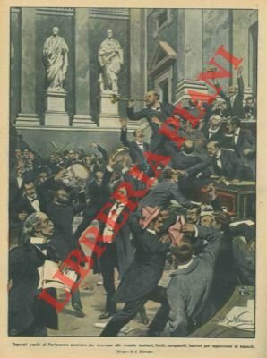 Deputati czechi al Parlamento austriaco ricorrono a trombe, tamburi, fischi, …