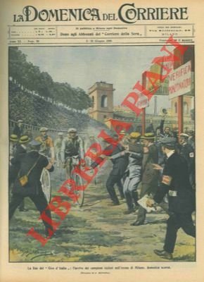 La fine del Giro d'Italia : arrivo dei campioni ciclisti …