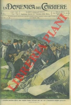 La caduta, dopo aver attraversato le Alpi, dell'aviatore Chavez.