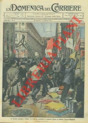 Gagliarda battaglia di manifesti in Galleria Vittorio Emanuele a Milano. | Immagine Gallery 1