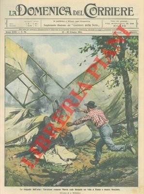 Precipita con l'aereo e muore bruciato l'aviere Marra.