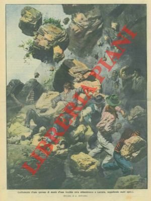 A Carrara lo sperone di un monte crolla seppellendo gli …