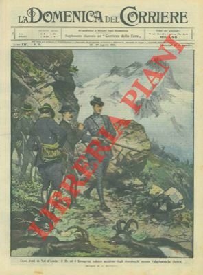 Cacce reali in Valsavaranche (Aosta), il Re ed il Kronprinz …