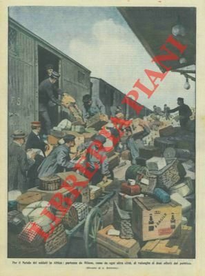 Doni offerti dagli italiani ai nostri soldati in Africa.