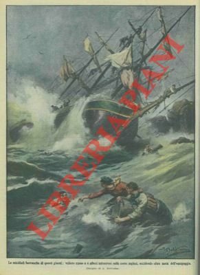 Veliero russo a quattro alberi si infrange sulle coste inglesi, uccidendo oltre metà dell'equipaggio.