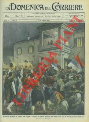 Re Nicola chiamato al verone della reggia a Cettigne dal …