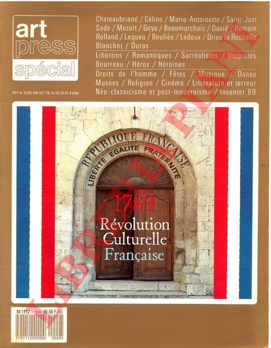 1789. Rèvolution culturelle française.