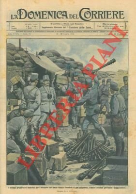 I preparativi austriaci per l'offensiva sul Basso Isonzo: bombole di …